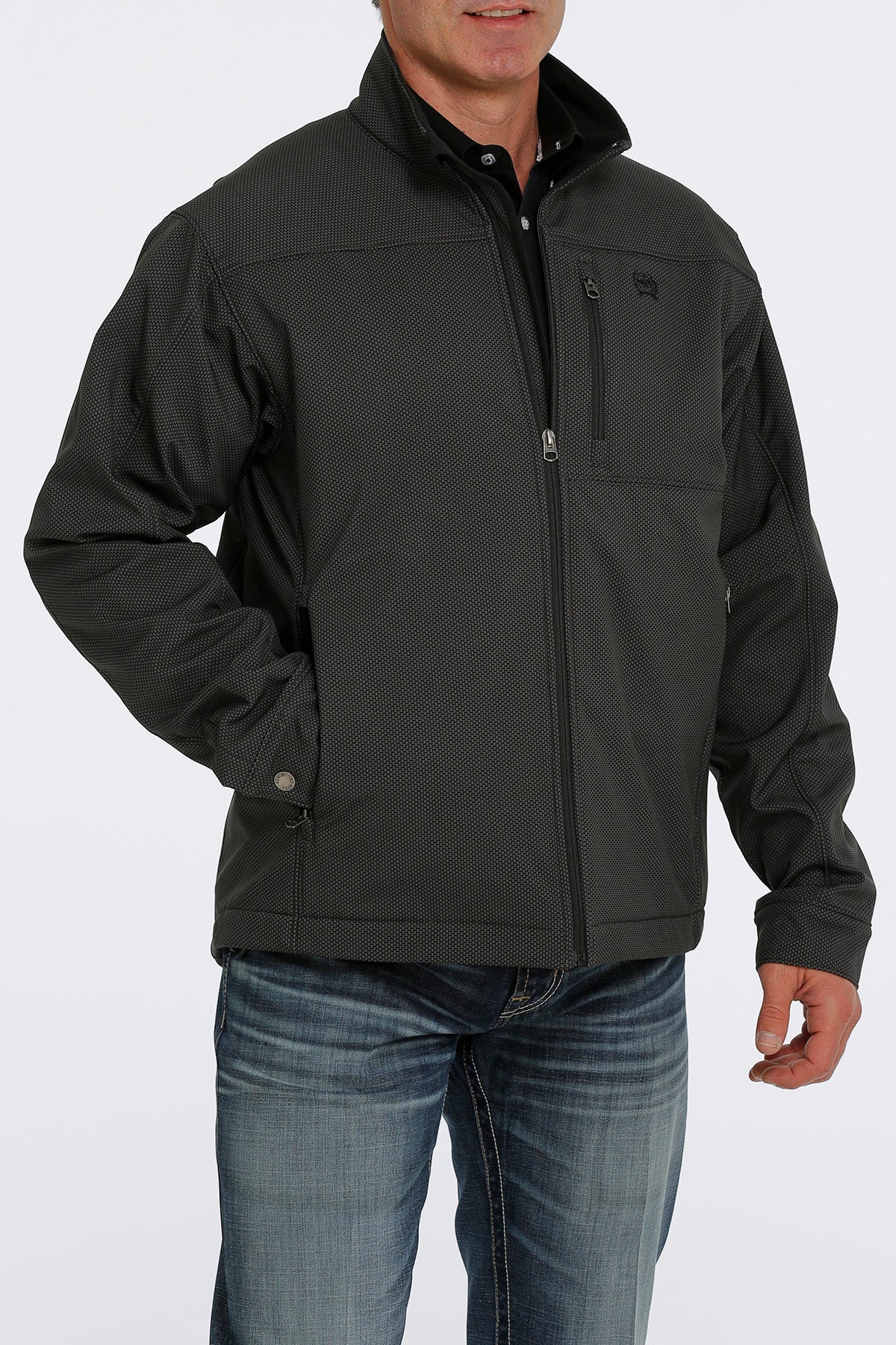 CINCH Men's Brown Concealed Carry Bonded Jacket