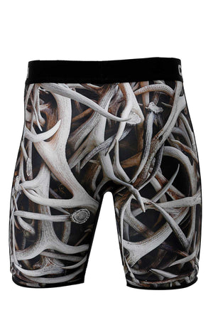 CINCH Men's Elk Print 9" Boxer Brief