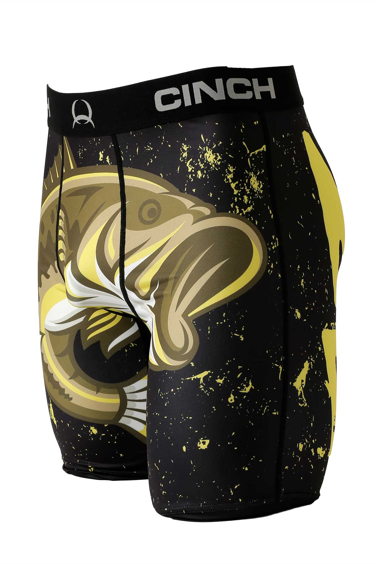 CINCH Men's Bass Print 9" Boxer Brief