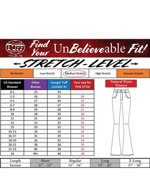 COWGIRL TUFF Women's Just Tuff Trouser