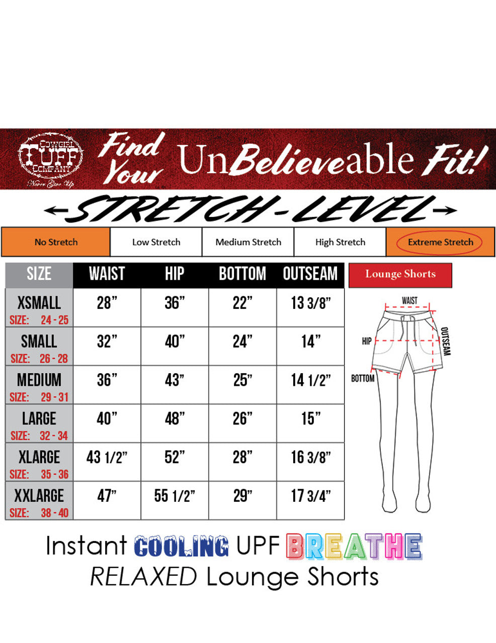 COWGIRL TUFF Green Breathe Instant Cooling UPF Shorts