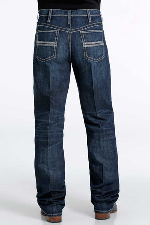 CINCH Men's Relaxed Fit White Label Performance Denim - Dark Stonewash