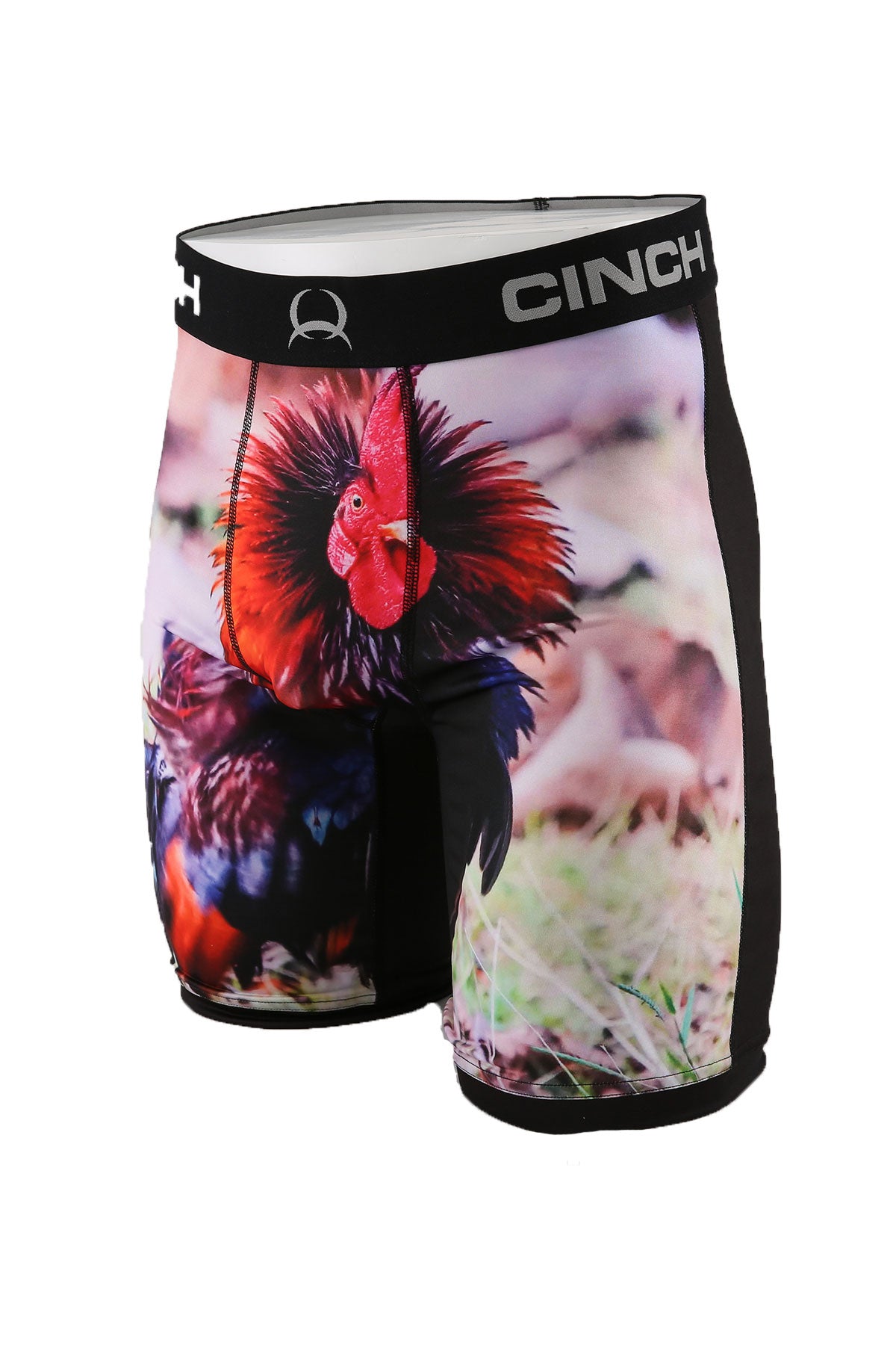 CINCH Men's Rooster Print Boxer Brief