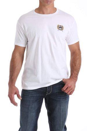 CINCH Men's White Classic Logo Tee